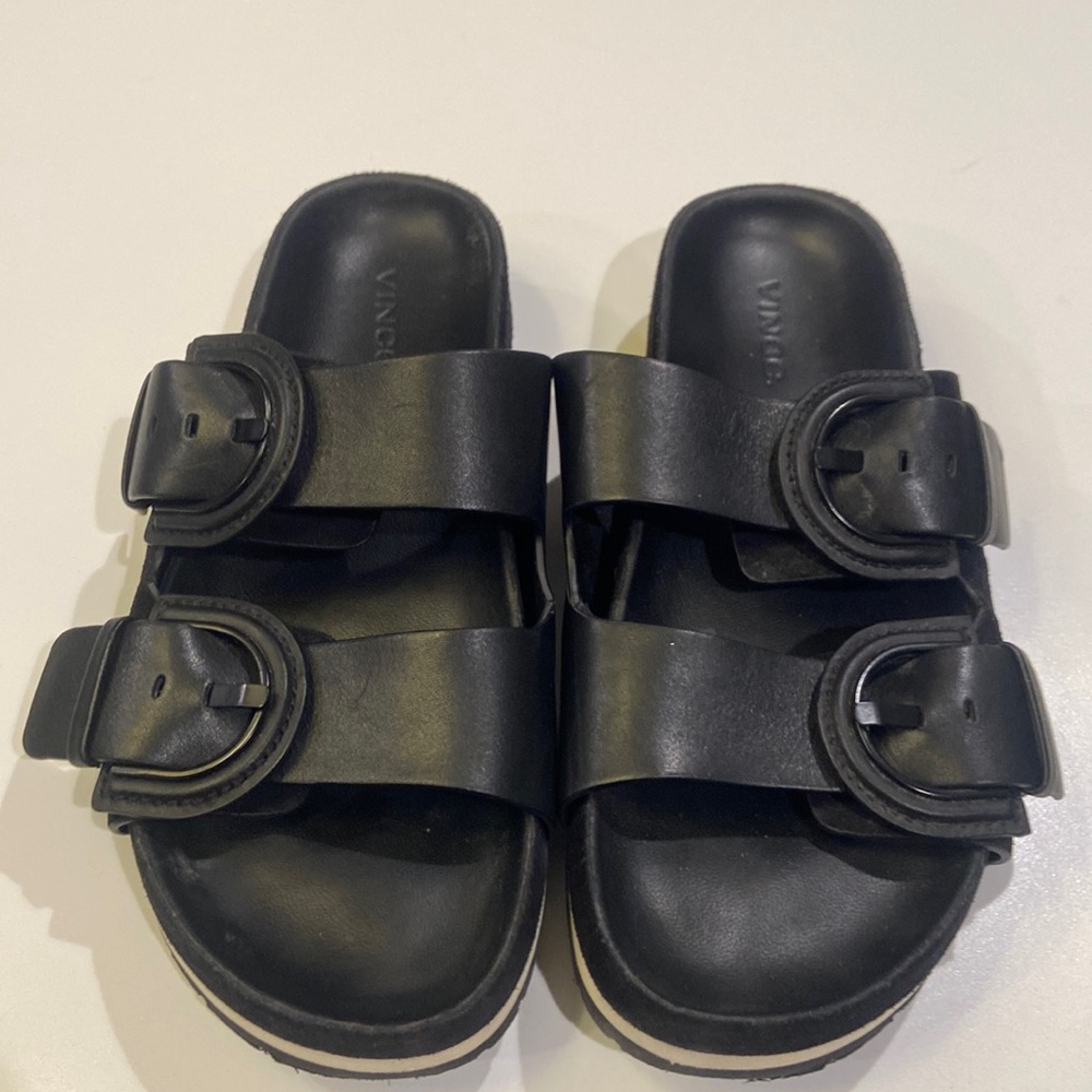 Vince Buckle Sandals